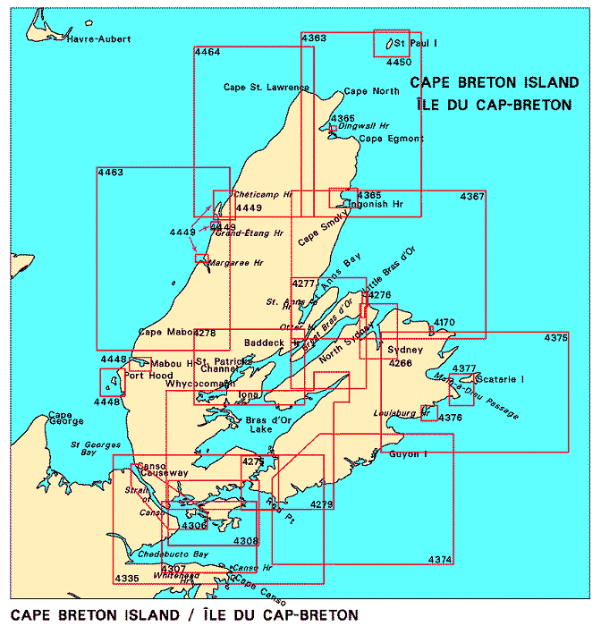 Nautical Charts For Nova Scotia