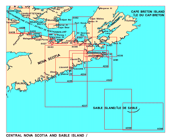 Nautical Charts For Nova Scotia
