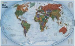 National Geographic Explorer World Map