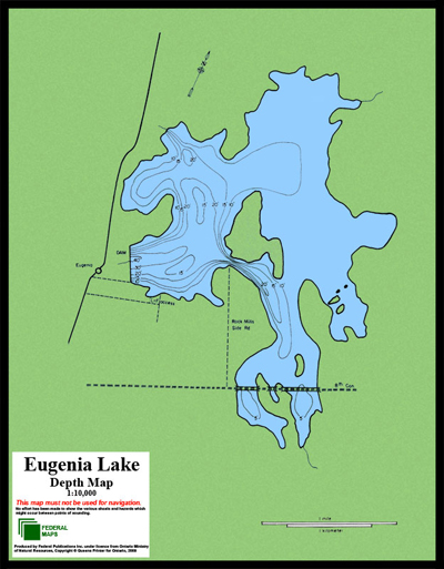 Lake Eugenia Depth Chart