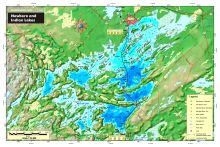 Newboro Indian Lakes - Trak bathymetric chart