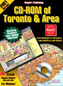 Toronto and Area CD-ROM