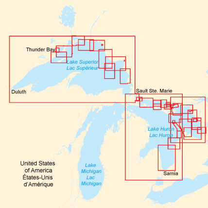 Great Lakes - Lake Superior and Lake Huron