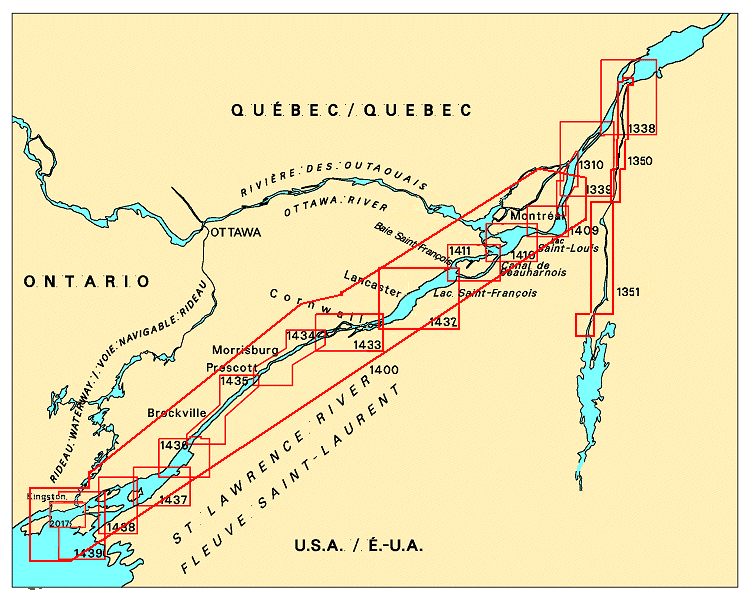 St Lawrence from Kingston to Montreal CD-ROM