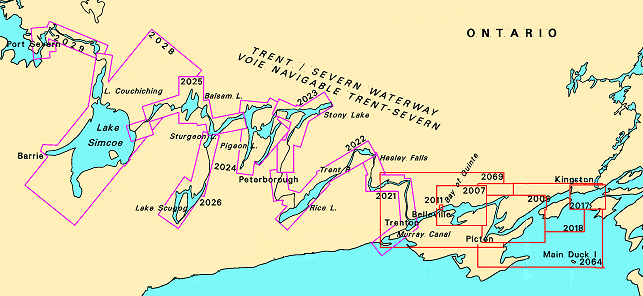 Trent-Severn Charts on CD-ROM