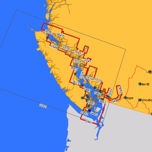 Free Marine Charts Vancouver Island