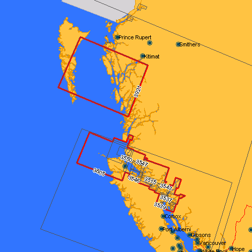 Johnstone Strait Chart