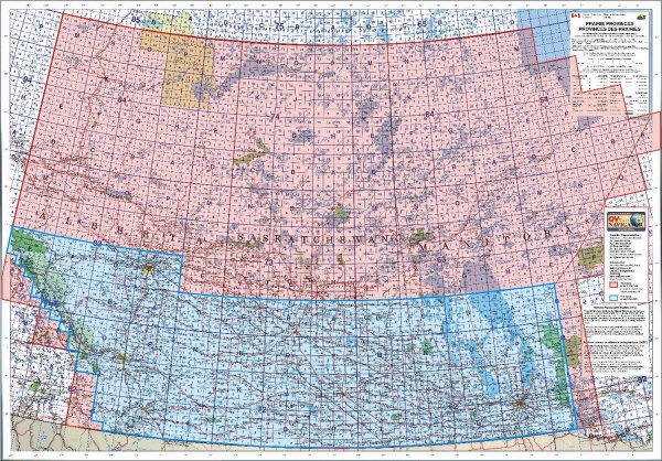 Topographic Maps of Prairies on DVD