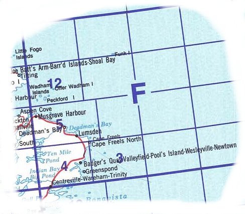 Topographic Map Index 002F