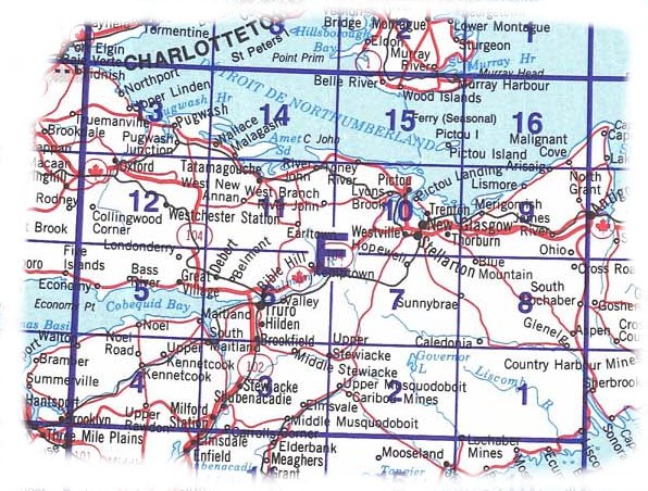 Topographic Map Index 011E