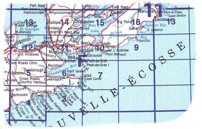 Topographic Map Index 011F