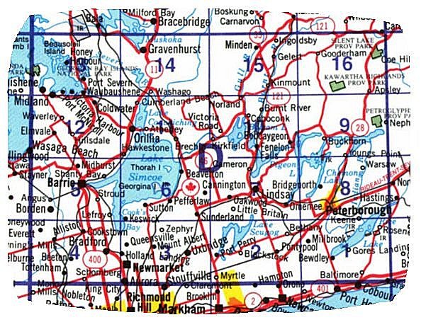 Topographic Map Index 031D