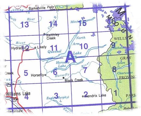 093A Quesnel Lake, British Columbia