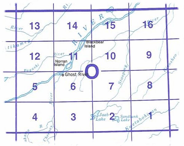 042O Topographic Maps Ghost River Area