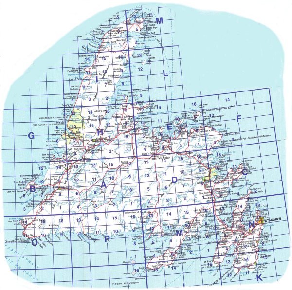 Newfoundland Topographic Maps