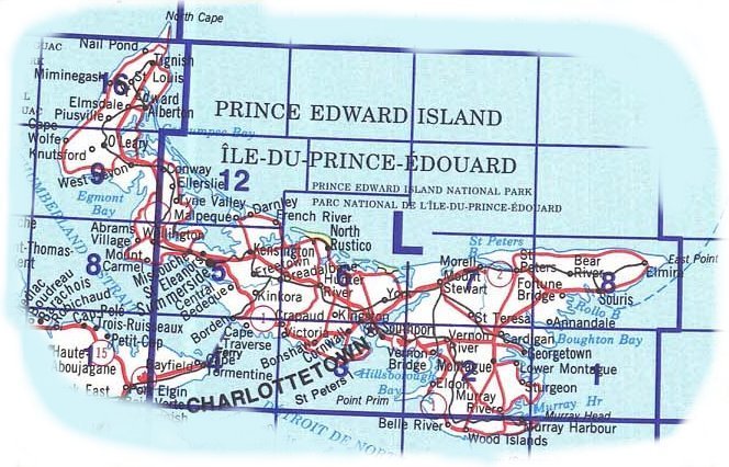 Topographic Maps: Prince Edward Island