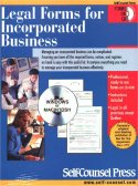 Legal Forms for Incorporated Business