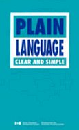 Plain Language: Clear and Simple