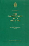 The Constitution Acts 1867 to 1982