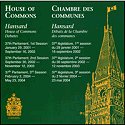 House of Commons Hansard (Debates) on CD-ROM: 37th Parliament