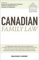 Canadian Family Law, 10th Edition