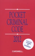 Pocket Criminal Code 2013