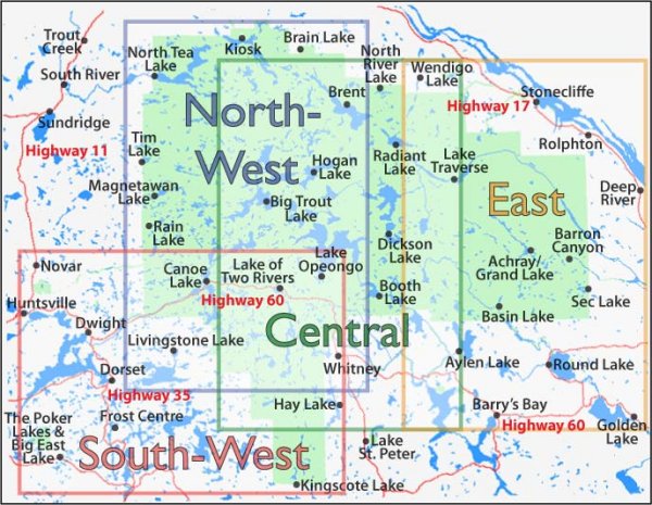 Algonquin Regional Maps