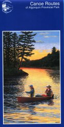Canoe Routes of Algonquin Park