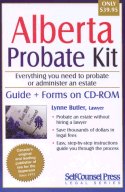 Alberta Probate Kit