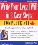 Write Your Will in 3 Easy Steps, 3rd Edition