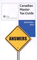 Canadian Master Tax Guide, 67th Edition 2012