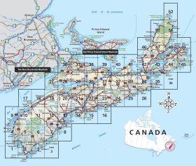Nova Scotia Key Map