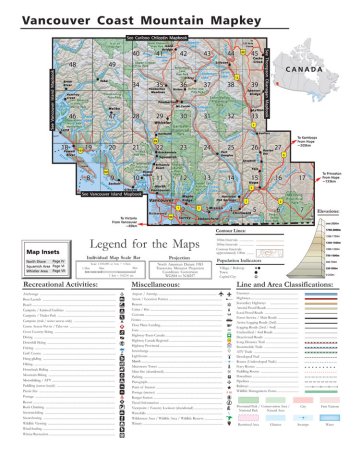 Vancouver, Coast & Mountains index